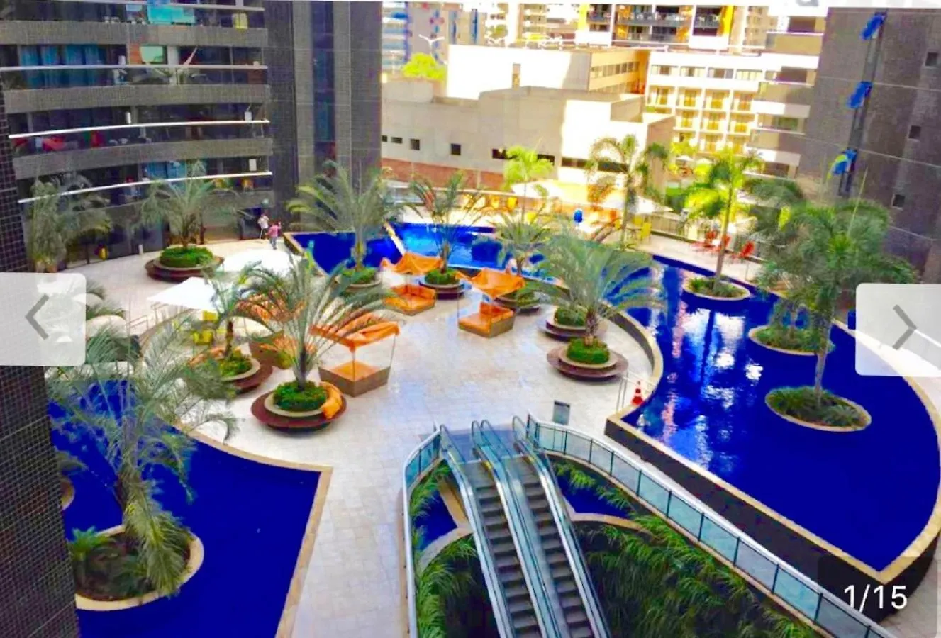 포르탈레자 Landscape Beira Mar Vista Mar 아파트